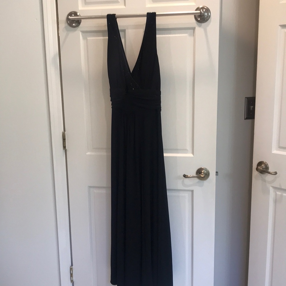 Black semi formal cocktail wedding sorority New Years